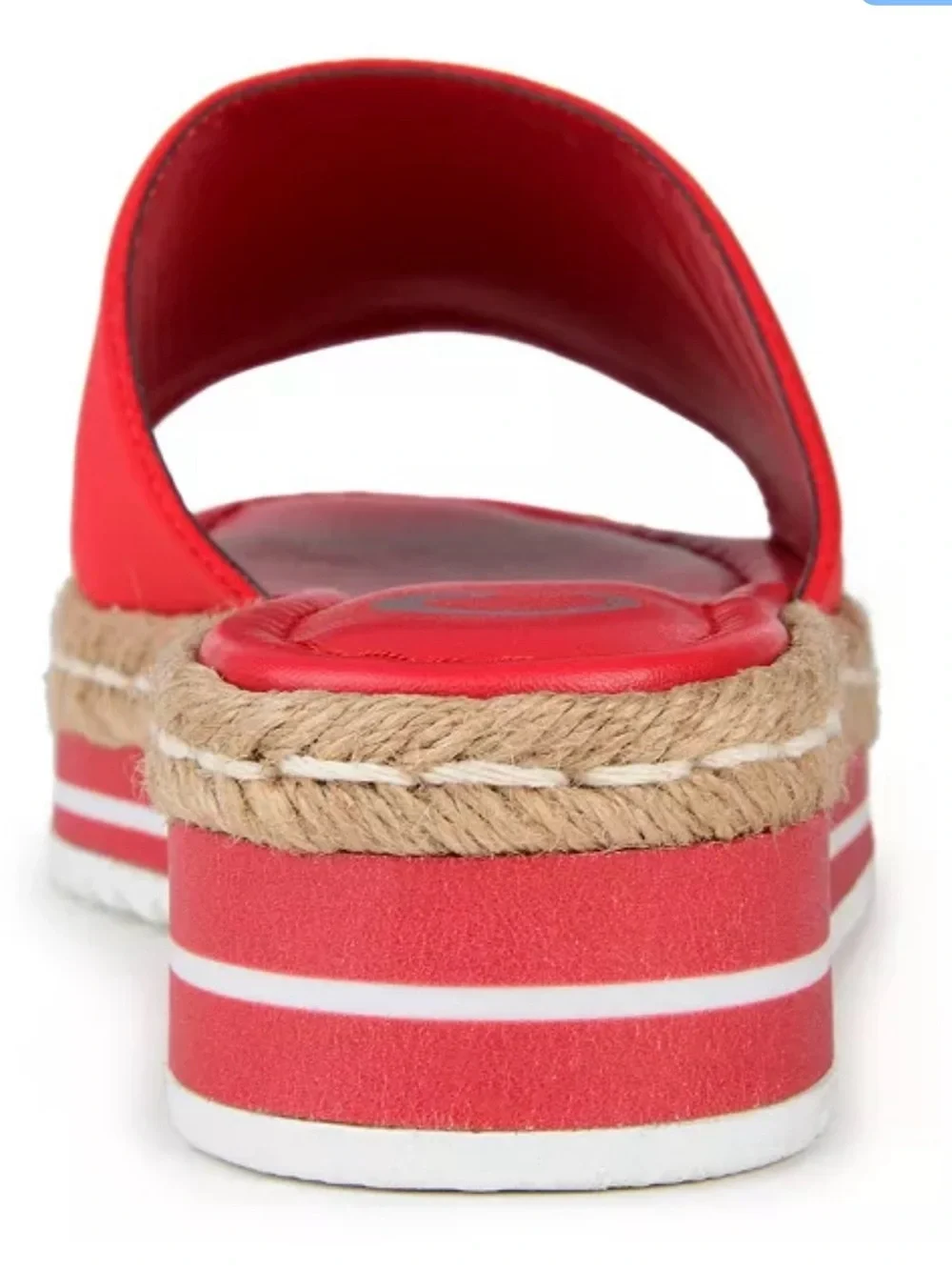 New Journee Collection Women's Rosey Espadrille Platform Wedge Sandals 10